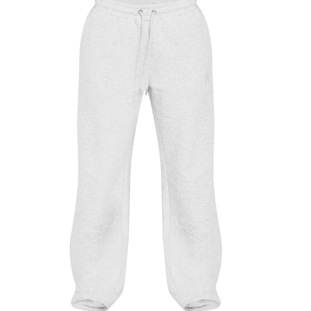 PLT light grey straight leg joggers size M/L